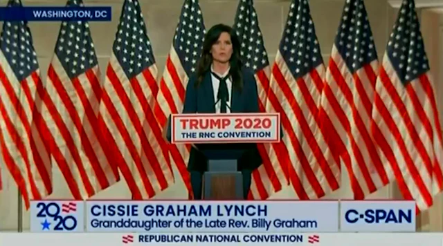 Cissie Graham Lynch at the RNC