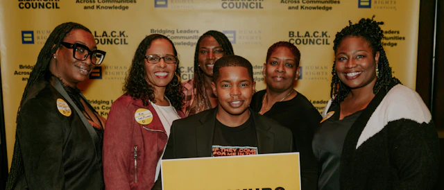 Group photo from a Black council event