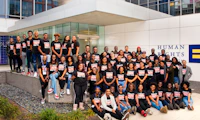 HBCU Leadership Summit Group Photo in front of HRC headquarters in Washington, DC.