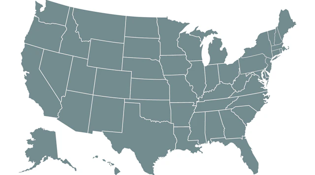 Map of the United States